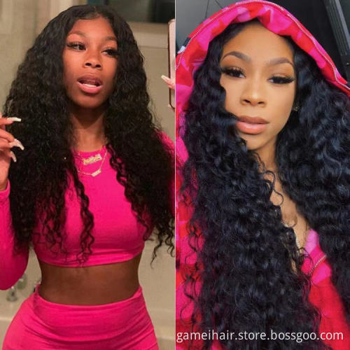 Unprocessed Vendor Human Hair 4x4 5x5 Full HD Lace Frontal Closure Wig Brazilian Virgin Human Hair Kinky Curly Lace Front Wig
